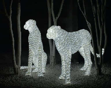 Light Sculpture - Big Cats Light Sculpture - Big Cats